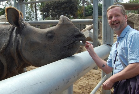 me and rhino